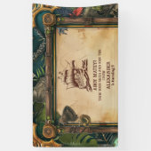 Piratenflagge Pirate Birthday Party Banner (Vertikal)