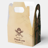 Piratenflagge Pirate Birthday Party Geschenkschachtel (Geöffnet)