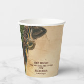 Piratenflagge Pirate Birthday Party Pappbecher (Vorderseite)