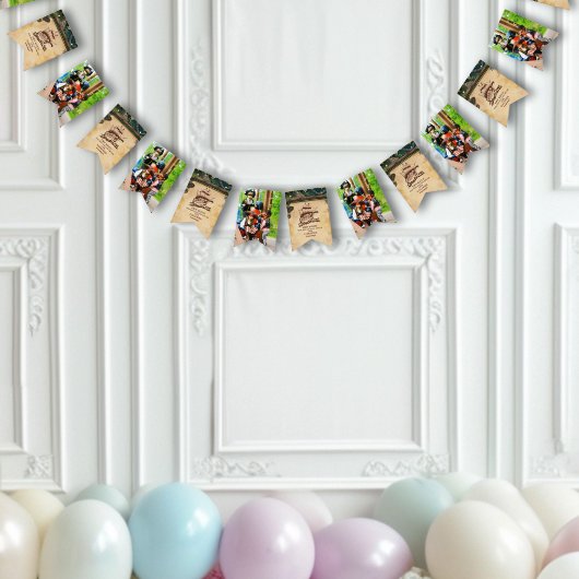 Piratenflagge Pirate Birthday Party Wimpelkette