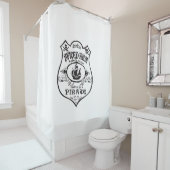 Piratenflagge Pirate Duschvorhang