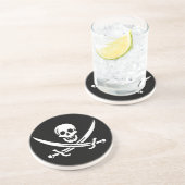 Piratenflagge Pirate Flag Drink Untersetzer (Seite)