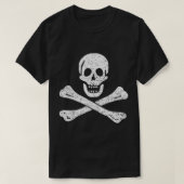 PIRATENFLAGGE PIRATE FLAG SKULL & CROSS BONNEN SAM T-Shirt (Design vorne)