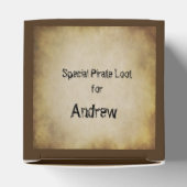 Piratenflagge Pirate Gastgeschenk Box Geschenkschachtel (Oben)