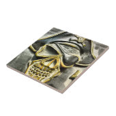 Piratenflagge Pirate Schatztruhe Fliese (Seite)