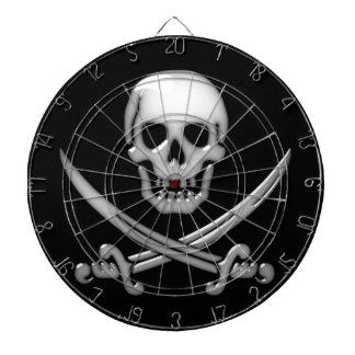 Piratenflagge Pirate Skull Dartscheibe