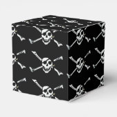 Piratenflagge Pirate Skull Muster Cube Fevor Box Geschenkschachtel (Rückseite)