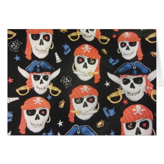 Piratenflagge Pirate Skulls (Vorderseite (Horizontal))
