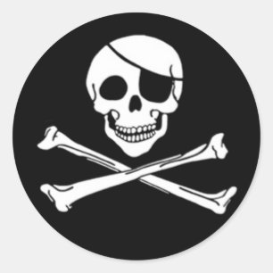 Piratenflagge Pirate Stickers