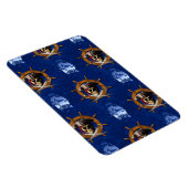 Piratenflagge Pirate Wheel Magnet (Rechte Seite)