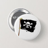 Piratenflagge-Piraten-Flagge Button (Vorne & Hinten)