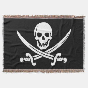 Piratenflagge-Piraten-Flagge Decke