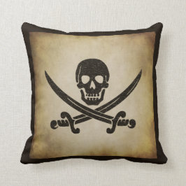 Piratenflagge-Piraten-Flaggethrow-Kissen Kissen
