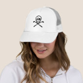 Piratenflagge-Piraten-Golfspieler-Kappe Truckerkappe (Beispiel)