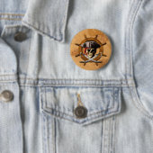 Piratenflagge-Piraten-Rad Button (Beispiel)