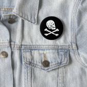 Piratenflagge - Piratenflagge Button (Beispiel)