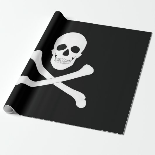 Piratenflagge (Piratenflagge) Geschenkpapier (Ungerollt)