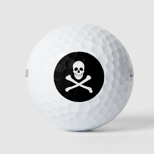 Piratenflagge (Piratenflagge) Golfball (Vorderseite)