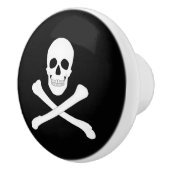 Piratenflagge (Piratenflagge) Keramikknauf (Rechts)