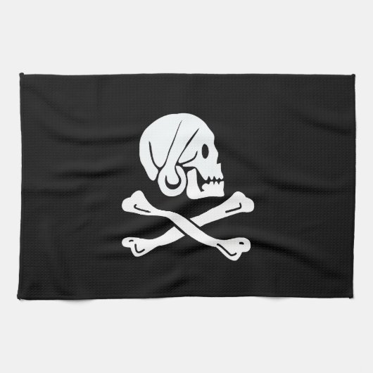 Piratenflagge - Piratenflagge Küchentuch (Horizontal)
