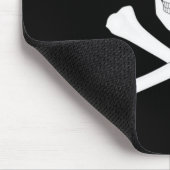 Piratenflagge (Piratenflagge) Mousepad (Ecke)