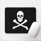 Piratenflagge (Piratenflagge) Mousepad (Mit Mouse)