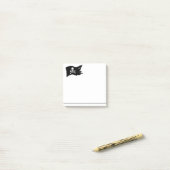 Piratenflagge Post it Notes Post-it Klebezettel (Auf Schreibtisch)