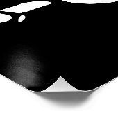 Piratenflagge Poster (Ecke)