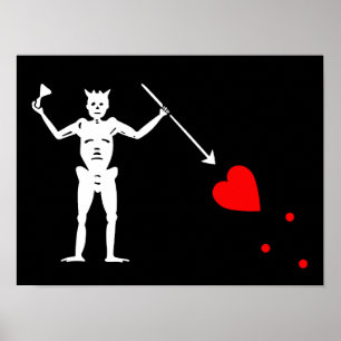 Piratenflagge Poster