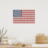 Piratenflagge Poster (Küche)