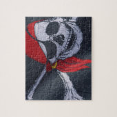 Piratenflagge Puzzle (Vertikal)