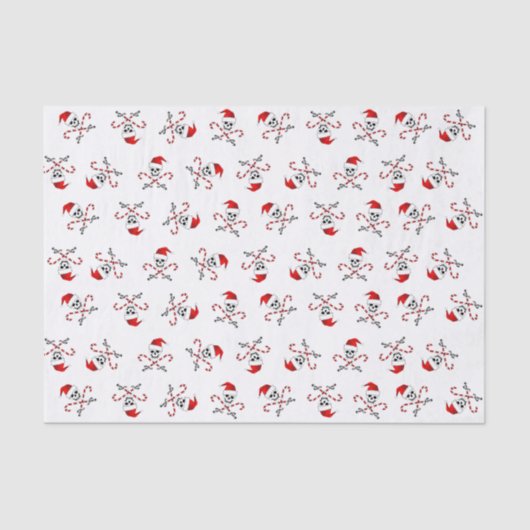 Piratenflagge-Sankt-Seidenpapier Seidenpapier (Vorderseite)