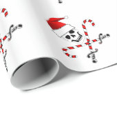 Piratenflagge-Sankt-Verpackungs-Papier Geschenkpapier (Rolleneckpunkt)