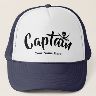 Piratenflagge-Schädel Truckerkappe