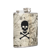 Piratenflagge-Schatz-Flasche Flachmann (Rechts)