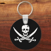 Piratenflagge Schlüsselanhänger (Rückseite)