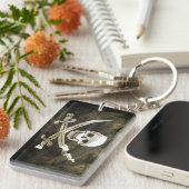 Piratenflagge Schlüsselanhänger (Vorderseite rechts)