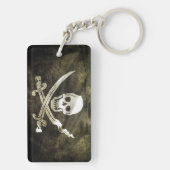 Piratenflagge Schlüsselanhänger (Rückseite)