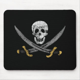 Piratenflagge "Skull and Schwerter" Mousepad
