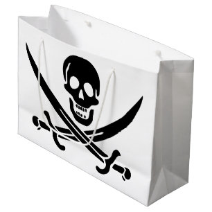 Piratenflagge Skull Crossed Schwerter Große Geschenktüte