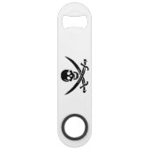 Piratenflagge Skull Crossed Schwerter Speed Flaschenöffner (Vorderseite)