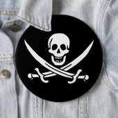 Piratenflagge Skull & Schwerter Jack Calico Button (Beispiel)