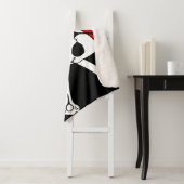 PIRATENFLAGGE SKULL und CROSS BONES Sherpadecke (Beispiel)