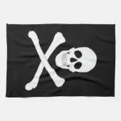 Piratenflagge (Skull und Crossbones) (Piratenflagg Geschirrtuch (Horizontal)