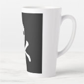 Piratenflagge (Skull und Crossbones) (Piratenflagg Milchtasse (Rechts)