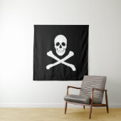Piratenflagge (Skull und Crossbones) (Piratenflagg Wandteppich (Beispiel)