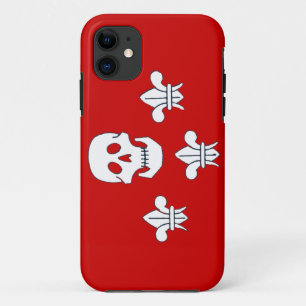 PIRATENFLAGGE SKULL UND DREI LILIES FLAG Case-Mate iPhone HÜLLE