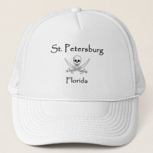 Piratenflagge St Petersburg Florida Truckerkappe