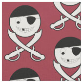 Piratenflagge Stoff (Nahaufnahme)