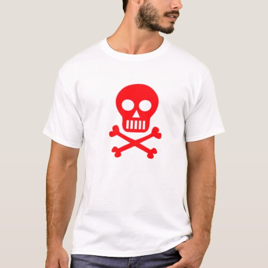 Piratenflagge T-Shirt (Vorderseite)